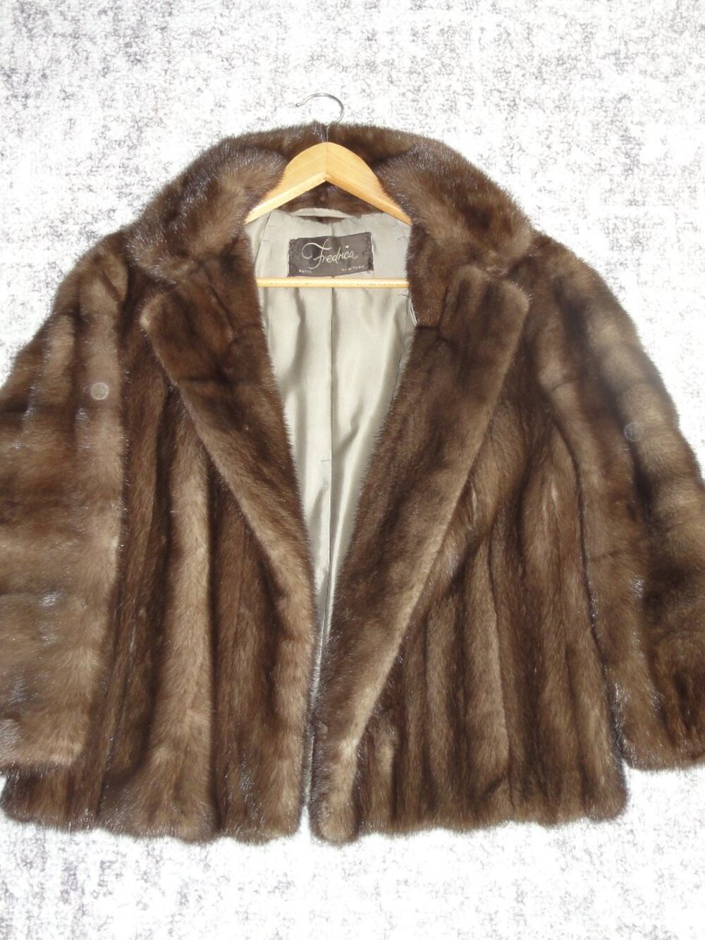Vintage Fredrica Mink Fur Coat Jacket VERY GOOD CONDITION!